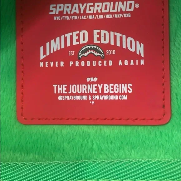 Sprayground Vibrant Rick and Morty Genius Graffiti Backpack - Picture 7 of 7